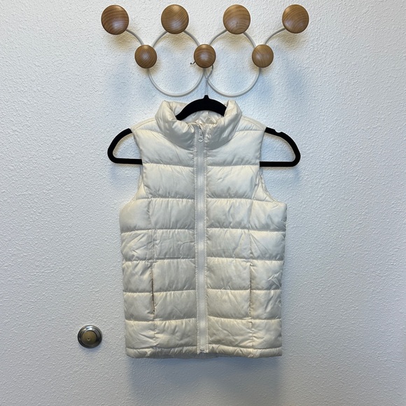Old Navy Other - Old Navy Cream Puffer Vest